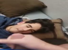 Young beauty gets a nice hot facial